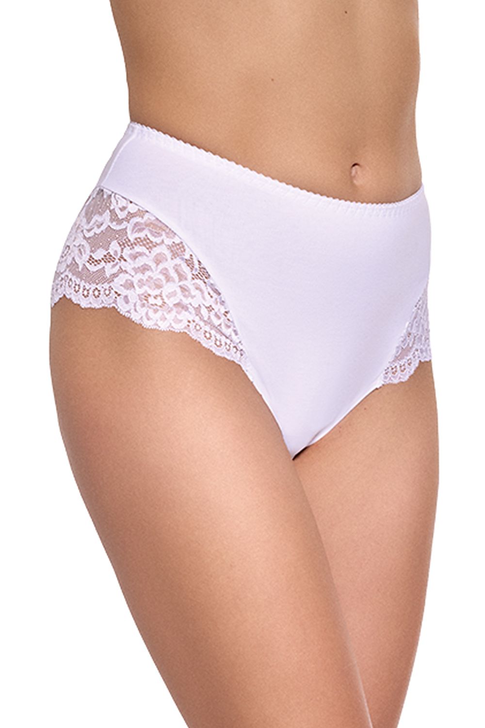 Gabidar Women's Luxury Cotton Lace Basic Panties in Elegant Design, showcasing soft comfort and delicate lace detailing, perfect for every wardrobe.