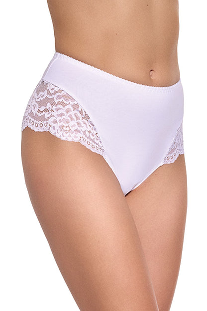 Gabidar Women's Luxury Cotton Lace Basic Panties in Elegant Design, showcasing soft comfort and delicate lace detailing, perfect for every wardrobe.