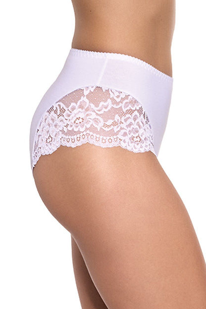 Luxury Cotton Lace Basic Panties by Gabidar, highlighting the soft fabric and stylish cut, ideal for a sophisticated lingerie collection.