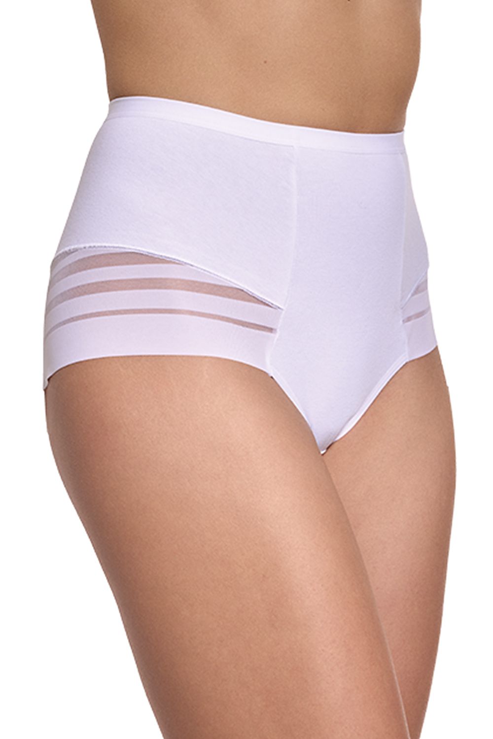 Elegant Gabidar Women's Briefs displaying delicate mesh cutouts, ideal for stylish everyday wear, emphasising luxurious comfort.