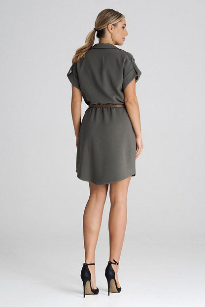 Stylish Figl Daydress featuring side seam pockets, combining elegance and practicality.