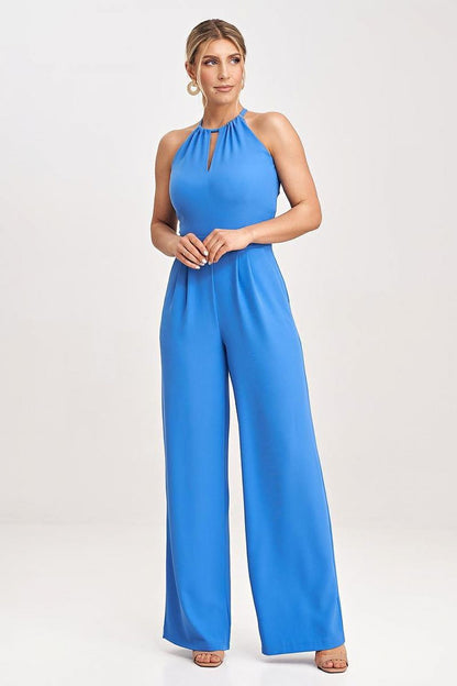 Elegant jumpsuit by Figl, crafted from 100% polyester for a luxe feel, perfect for evening events.