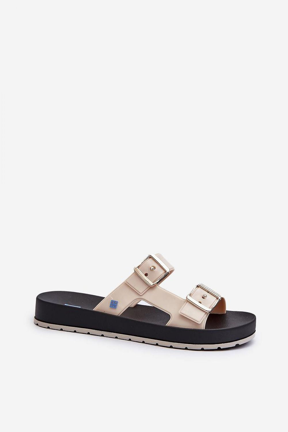 Step in Style's fashionable and comfortable vegan flip-flops for women, featuring a 2cm sole and stylish design.