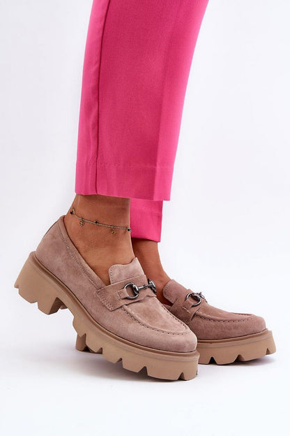 Luxurious Vinceza women's suede moccasins in elegant design, available in EU sizes 36-40, showcasing comfort and style perfect for any occasion.