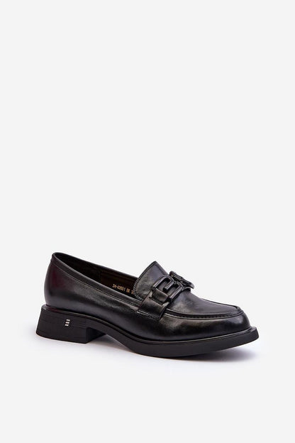 Stylish and classic Vinceza Natural Leather Moccasins for Women, designed for versatility in casual and formal settings.
