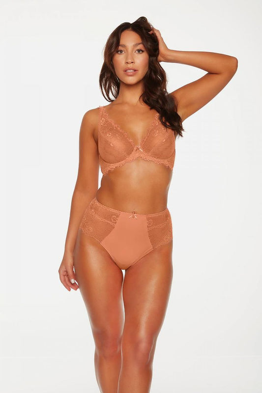 Elegant Bella Misteria luxurious soft lace bralette showcasing intricate lace design and modern comfort fit for sophisticated women.