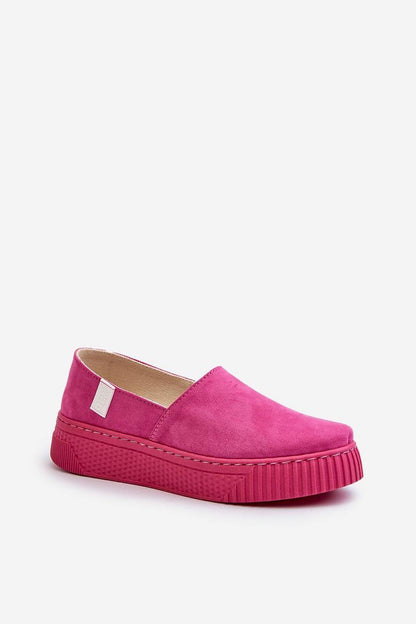 Elegant Big Star platform sneakers for women by Step in Style, showcasing a chic slip-on design with a plush memory foam insole that perfectly fits your foot shape.