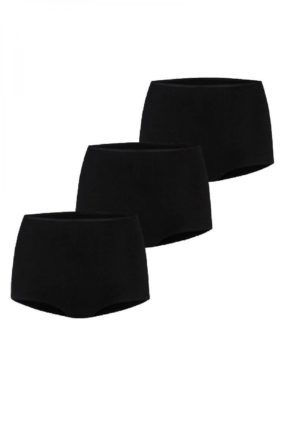 Luxury women's black boxer shorts by Teyli, crafted from a premium cotton and spandex blend for ultimate comfort and chic style.