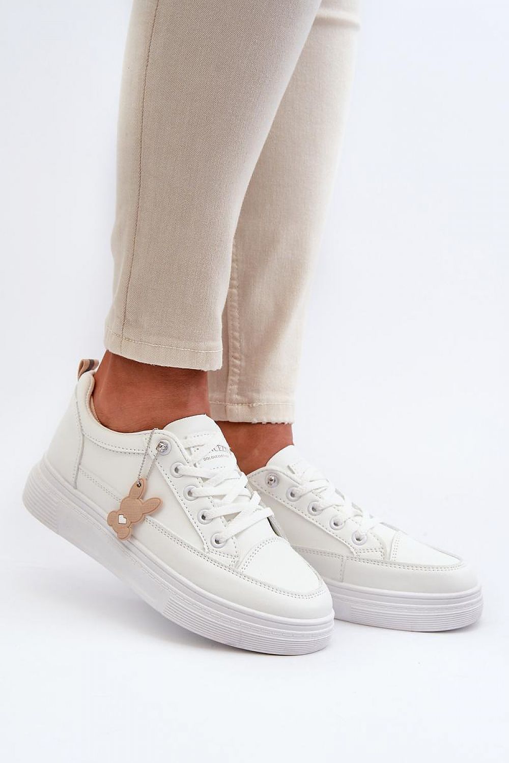 Luxury Vinceza Women's Eco Leather Platform Sneakers in a stylish design, featuring a comfortable foam insole, perfect for chic casual wear.