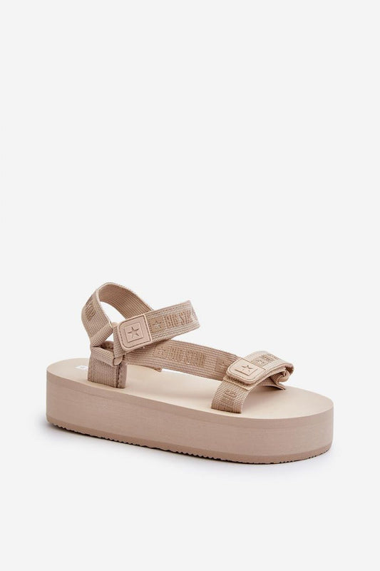 Elegant Big Star women's sandals with adjustable Velcro straps, offering comfort and sophistication for summer wear by Step in Style.