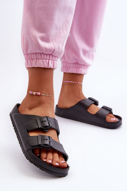 Stylish women's adjustable flip-flops from Step in Style, featuring a foamed footbed for exceptional comfort on sunny days.