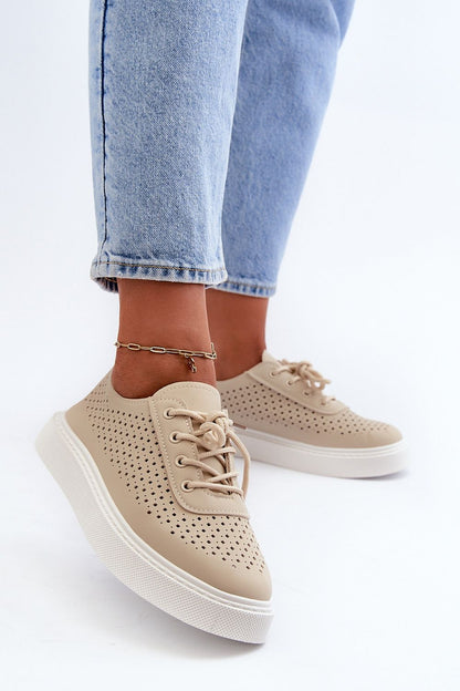 Stylish platform step luxury women's sneakers made of eco leather, exhibited beautifully by Step in Style, showcasing modern fashion.