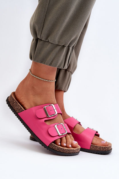 Elegant Women's eco-leather buckle sandals designed for summer, offering comfort and durability, from Step in Style.