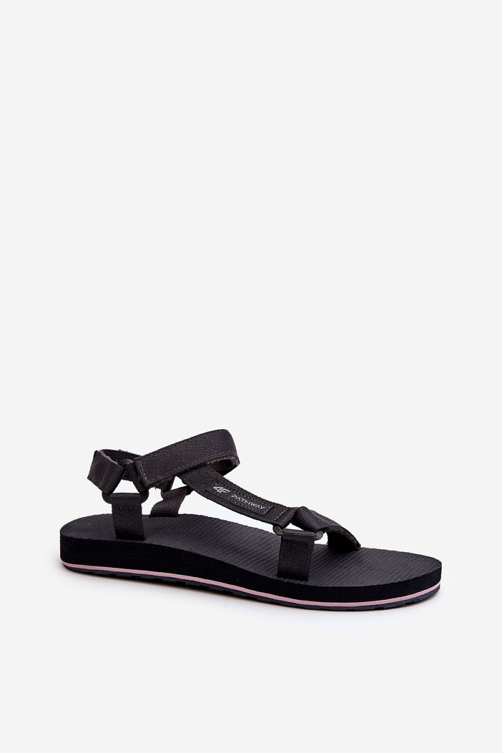 Luxury women's sports sandals by Step in Style featuring a velcro strap closure, designed for comfort with an EVA rubber sole, perfect for summer walks and outdoor activities.