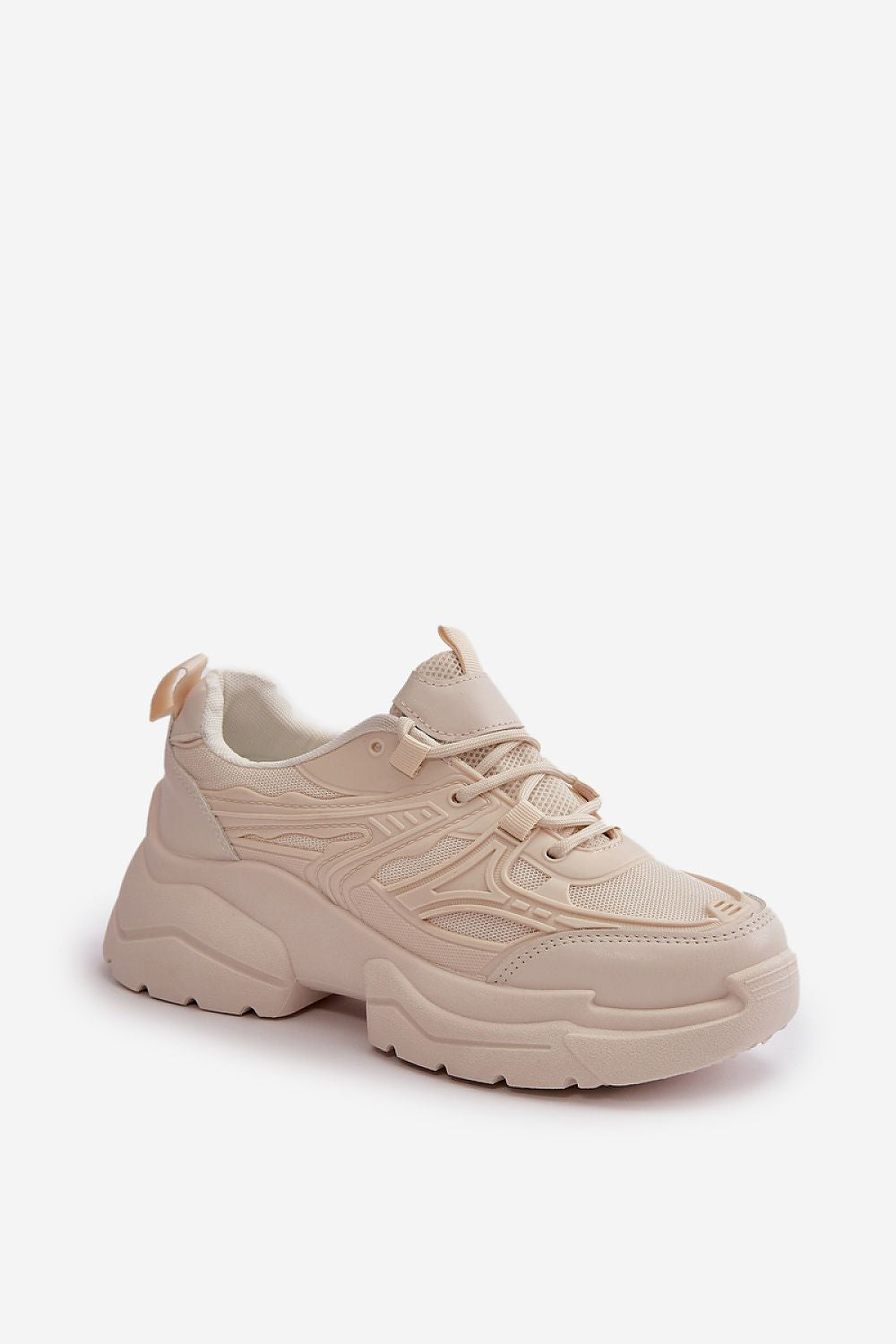 Chic eco leather Women's Sneakers by Step in Style, featuring a fashionable 6.5cm upper height and 4cm platform, ideal for a sophisticated look and all-day comfort.