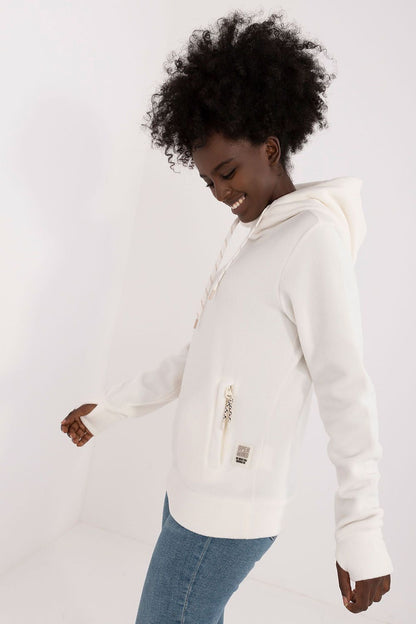 Luxurious Women's Sublevel Insulated Hoodie with smooth fabric and insulation, crafted for elegance on chilly days.