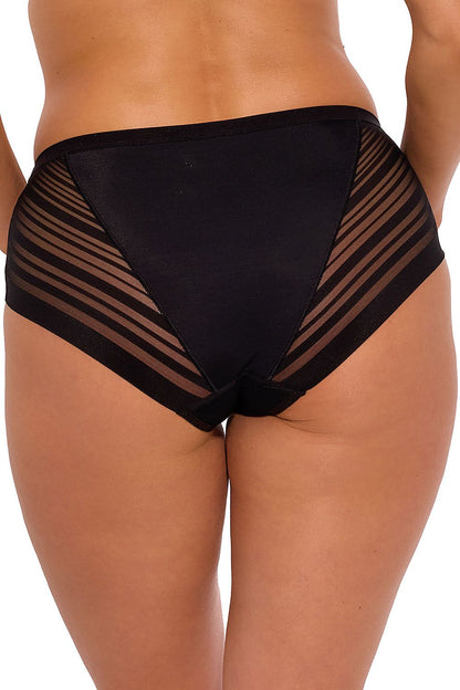 Luxury Gaia Classic-Cut Figs Panties with Mesh Detail and Cotton Comfort, featuring an elegant design for women, perfect for comfort and style.