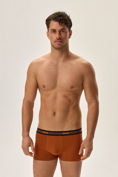 Henderson Men's Boxer Shorts Set laid flat, highlighting the comfortable fit and quality craftsmanship of these premium flyless cotton boxers.