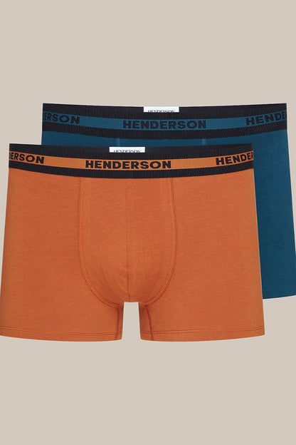 Henderson Cotton Knit Boxer Shorts showcasing a luxurious comfort fit with elastane, designed for versatile daily wear and sports activities.