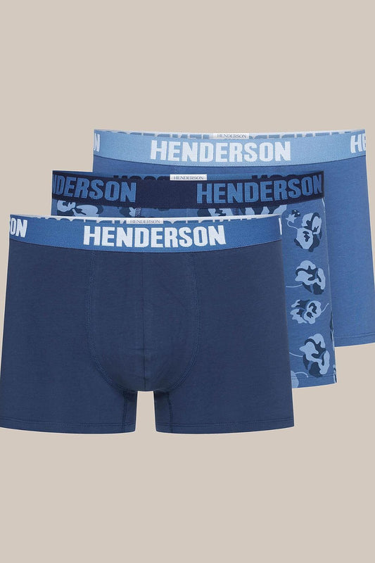 Henderson Comfortable Jarl Cotton Knit Boxers for Men, showcasing a stylish design and snug fit, perfect for everyday luxury wear.