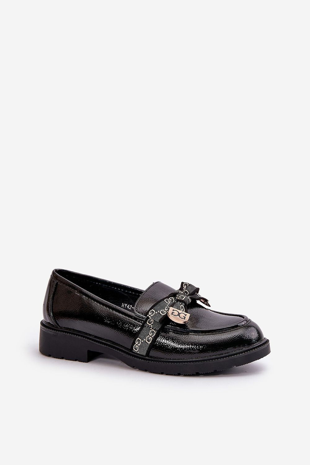 Elegant women's eco-leather moccasin loafers by Step in Style featuring a charming bow and comfortable flat heel, perfect for luxury style.