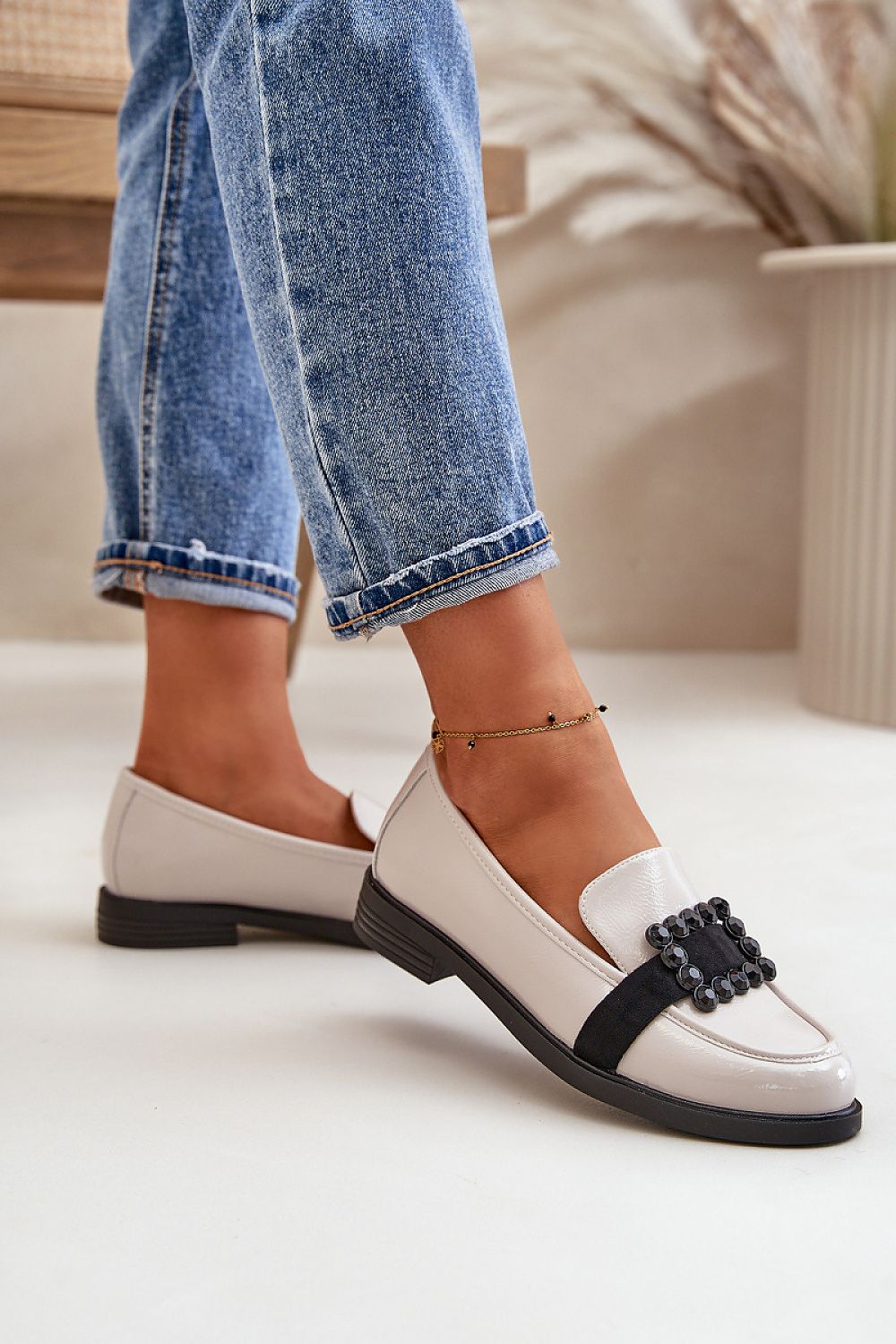 Chic Vinceza Women's Eco Leather Moccasins featuring a sleek design and soft leather insole for all-day comfort and sophistication.