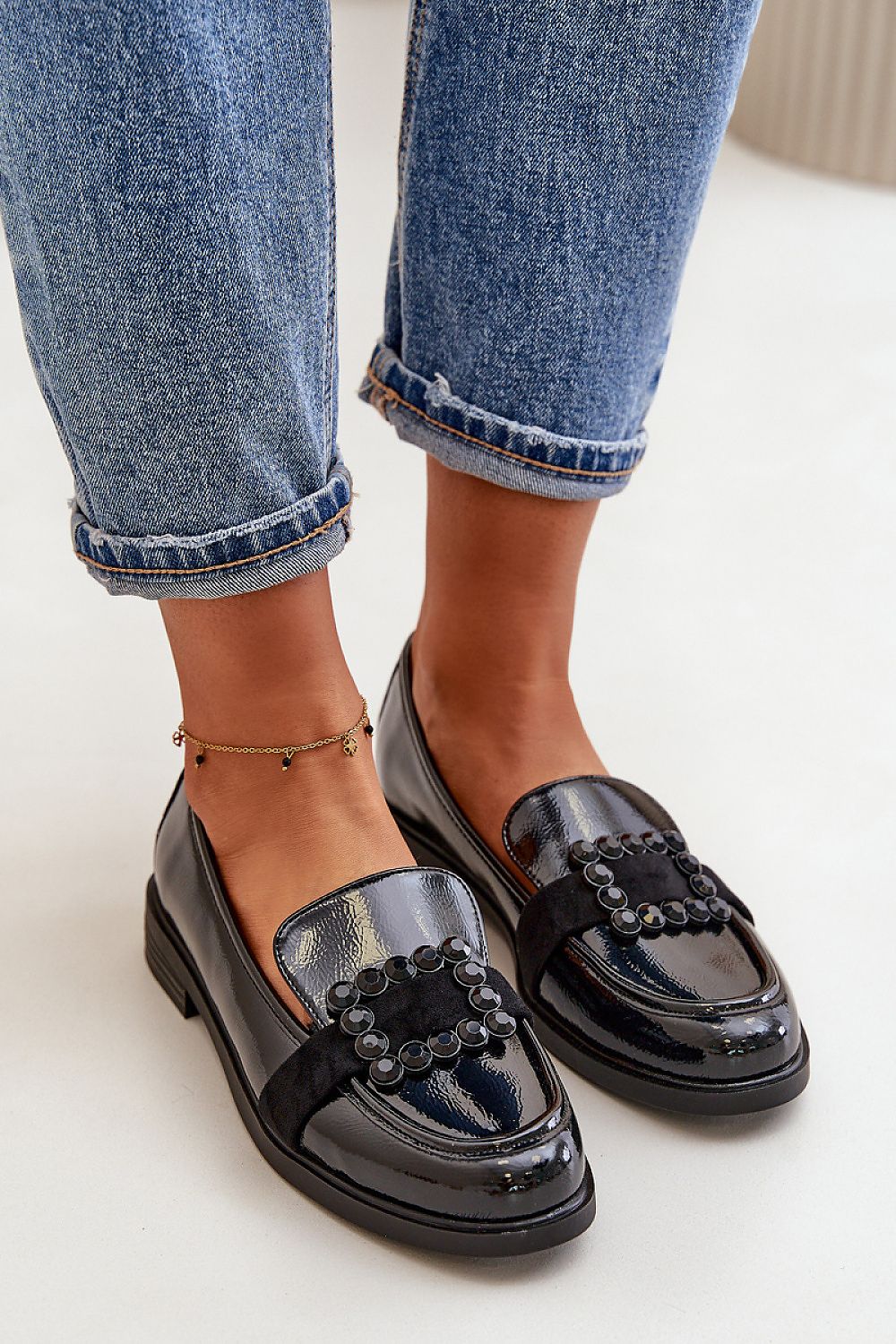 Step in Style with Vinceza Women's moccasins, crafted from eco leather, offering timeless elegance and all-day comfort with a 3cm heel for a sophisticated look.