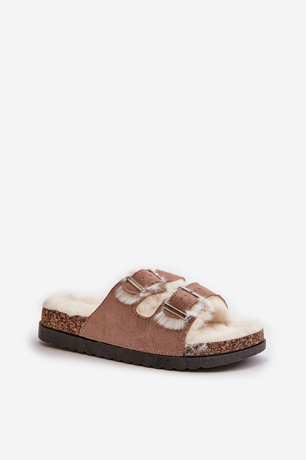 Step in style luxury women's slippers, perfect for home relaxation, designed with a warm fur lining.