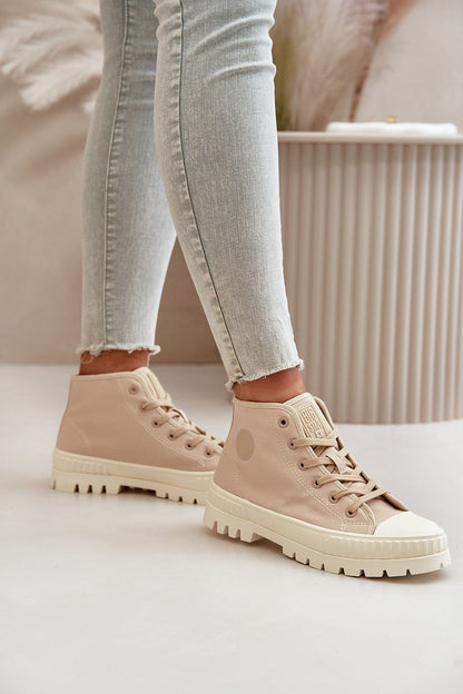 Elegant Big Star women's stylish sneakers crafted from durable textile with a rubber sole, designed by Step in style for ultimate comfort and sophistication.