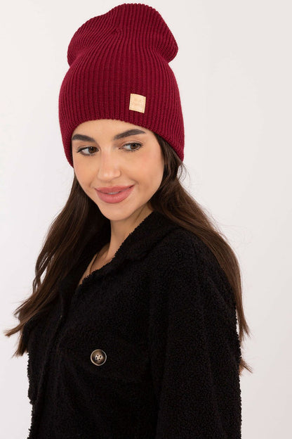 Classic Acrylic Beanie Hat by Rue Paris, showcasing a luxurious monochromatic design that epitomizes casual elegance.