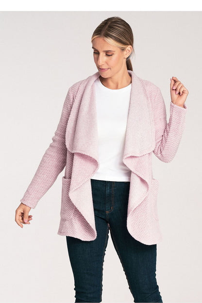 Versatile Figl knit wool blend cardigan, effortlessly enhancing any outfit with its elegant structure and relaxed silhouette.