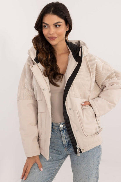 Chic and functional women's outerwear by MBM, featuring a modern quilted pattern, perfect for layering in cooler weather.