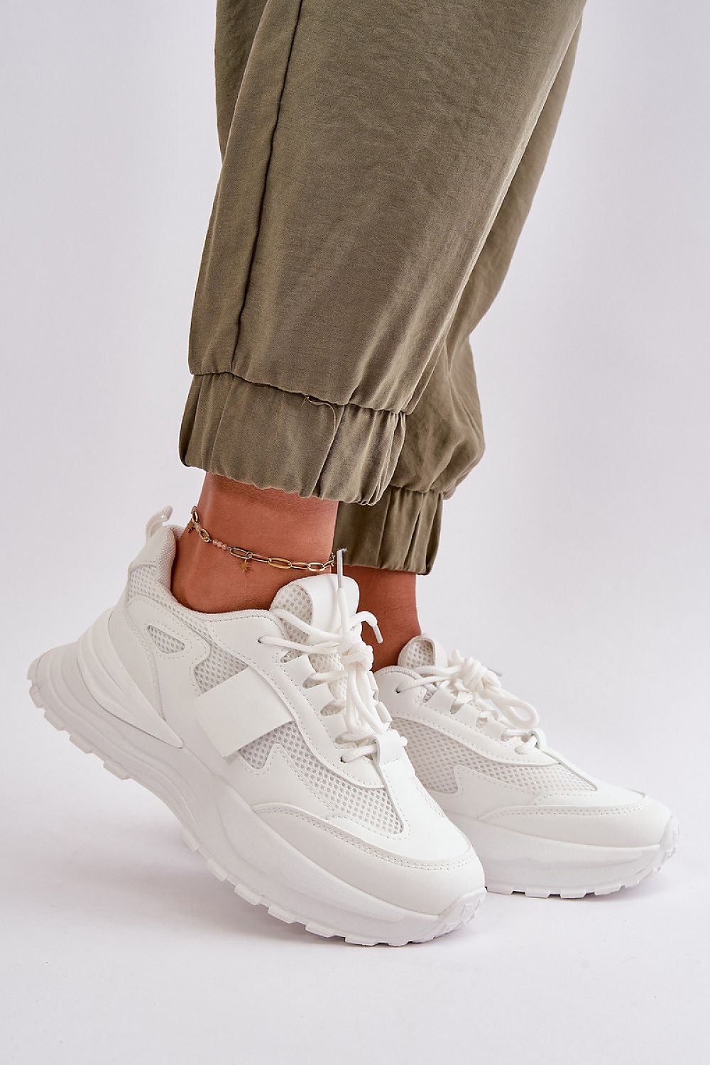 Chic tan women's platform sneakers with a removable foam insole, created by Step in Style for versatile everyday wear.