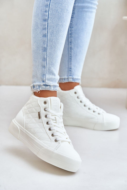 Big Star Eco Leather Women's Sneakers featuring a stylish design and insulated interior for comfort in autumn and winter, crafted by Step in Style.