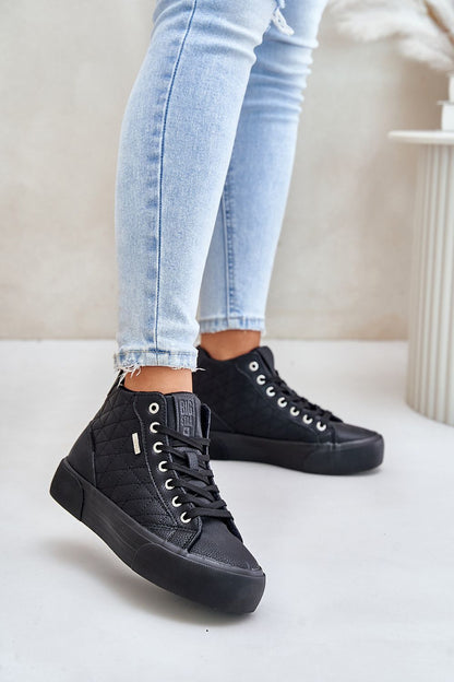 Sophisticated Big Star Women's Sneakers showcasing eco-friendly leather and a stylish look, ideal for the autumn winter season, by Step in Style.