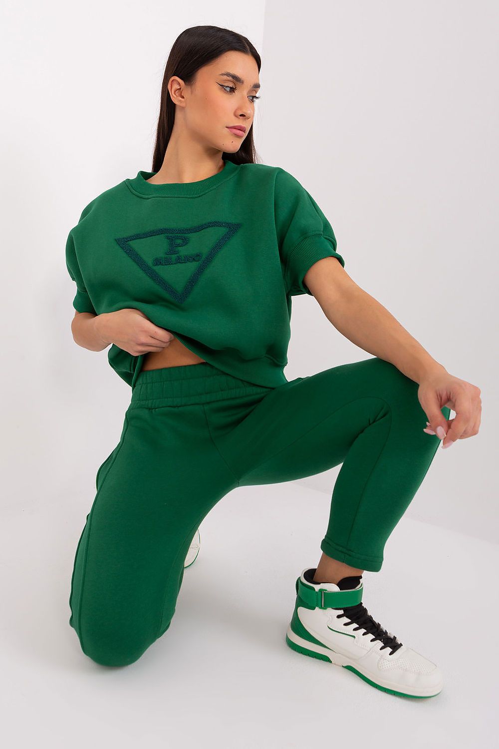 Elegant Women's Insulated Casual Sweatshirt Set by Factory Price, emphasizing the combination of cotton and polyester for warmth and durability.