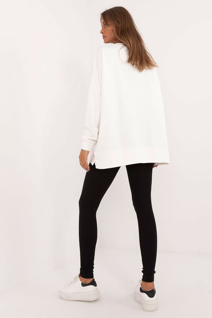 Fashionable Women's Casual Sweatshirt and Leggings Set by Factory Price, designed for comfort with a stylish front print and long sleeves.