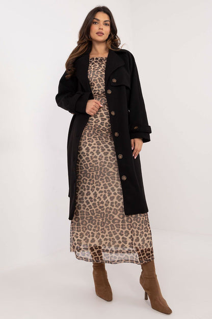 Och Bella women's trench coat available in sizes S to XL, embodying luxury and practicality for every outfit.