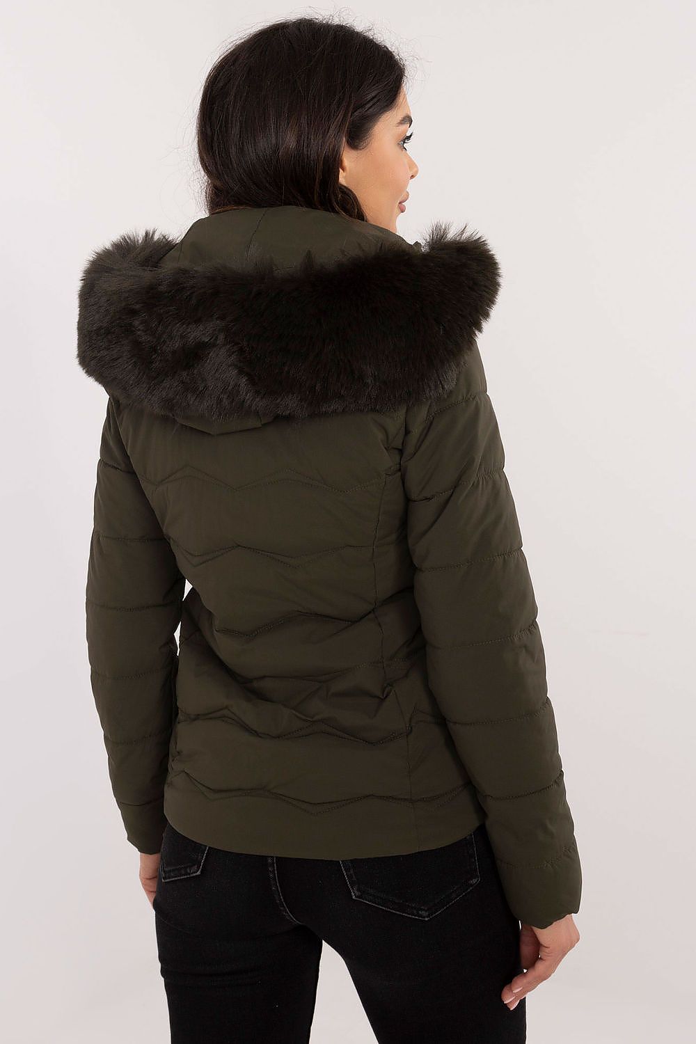 Stylish and functional Women's Quilted Jacket with detachable hood from Factory Price, showcasing impeccable design and warmth for chilly weather.
