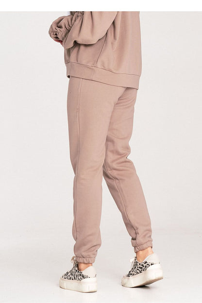 Sophisticated Figl cotton sweatpants with a refined elastic design, ideal for those seeking both comfort and elegance.