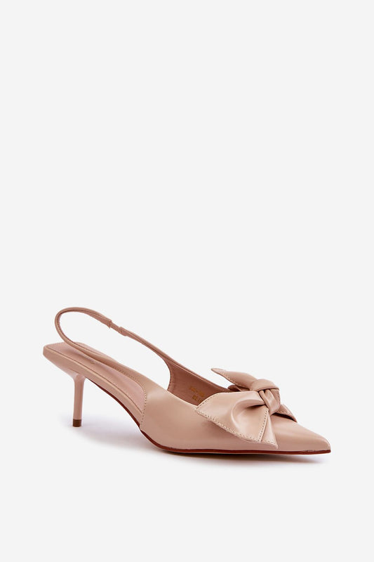 Luxurious 6.5cm high heel elegant women's stilettos made with eco leather, designed by Step in Style for a sophisticated look.