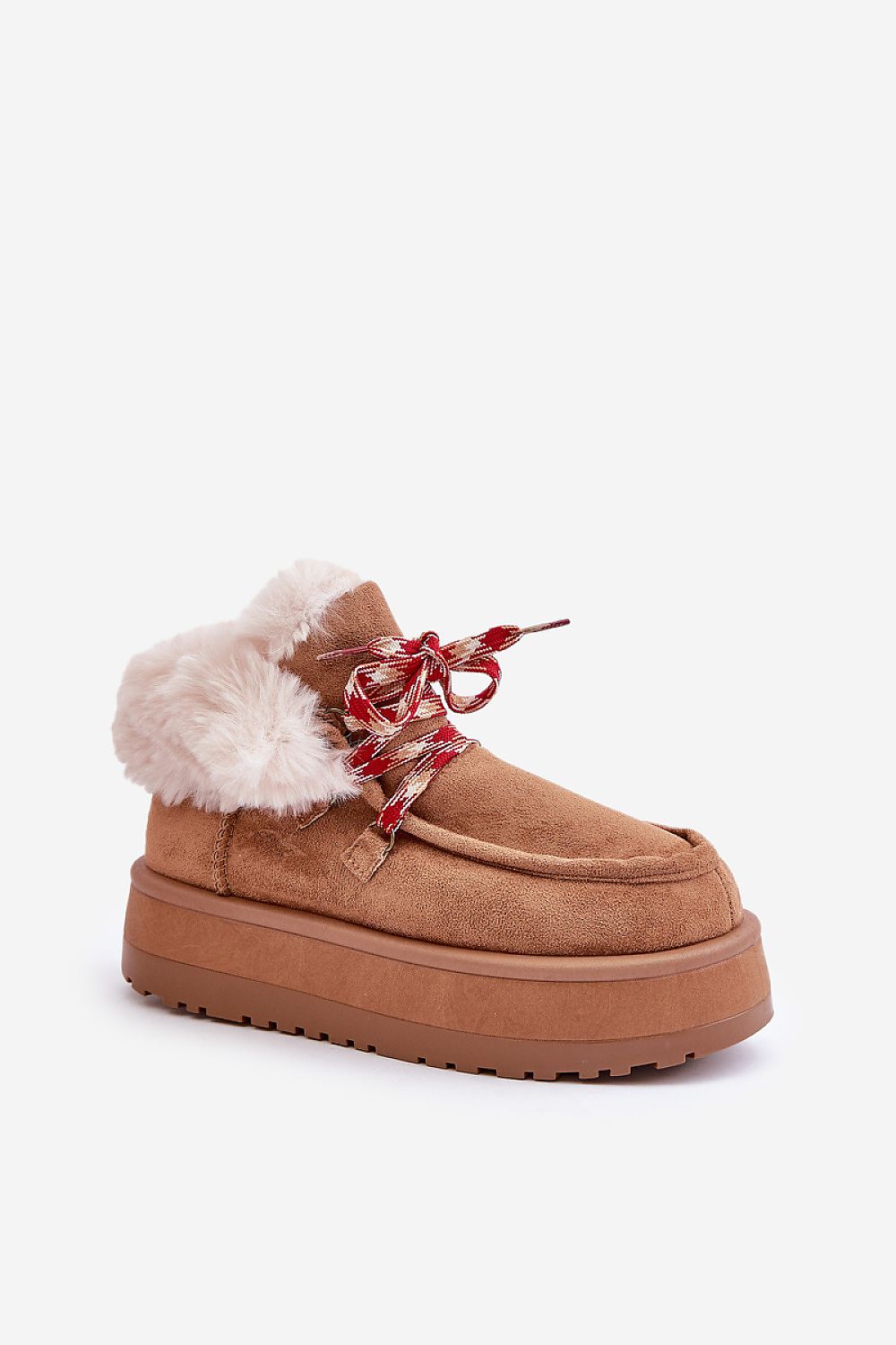Step in Style Luxury Snow Boots for Women, crafted from eco-friendly suede with fur lining, designed for comfort and elegance in winter.