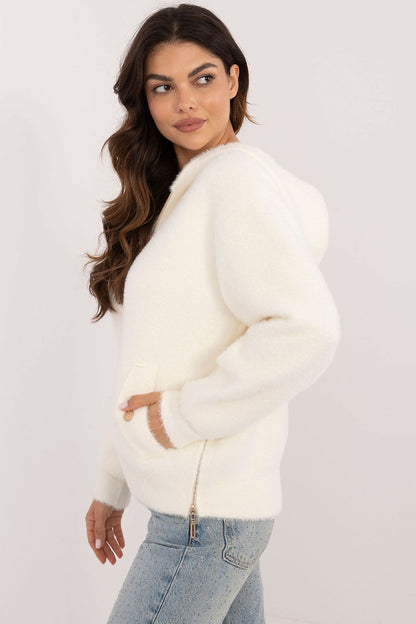 Elegant MBM women's jacket crafted from a luxury wool blend, perfect for chic casual styling.