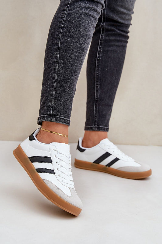 Luxury women's eco leather sneakers by Step in Style, featuring a low upper design, perfect for comfortable daily wear and stylish casual outfits.