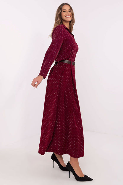 Italy Moda Elegant Long Maxi Skirt featuring rhinestones and practical side pockets, crafted from a luxurious polyester and viscose blend, perfect for sophisticated styling.