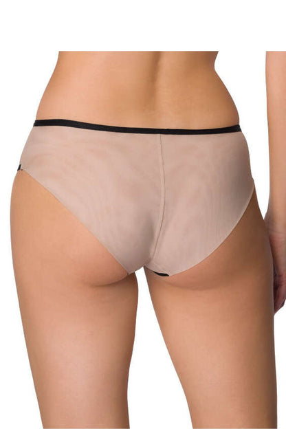 Fashionable Xanthe panties by Mat displayed elegantly, highlighting the softness of the fabric and the modern geometric design.