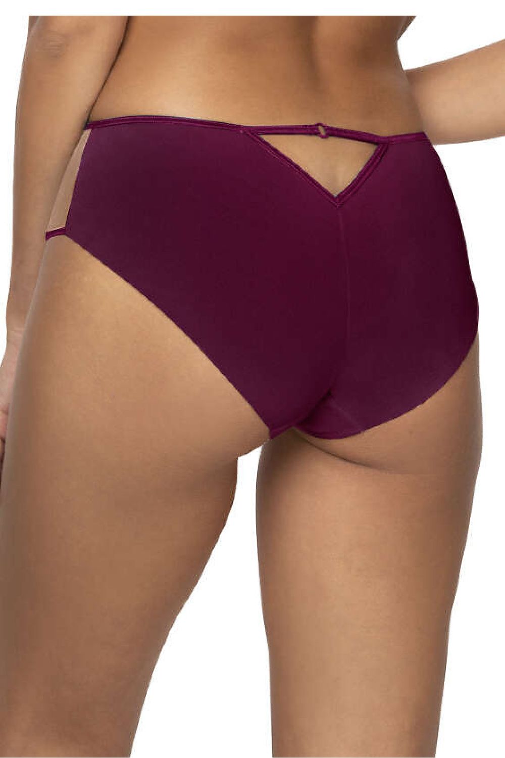 Elegant Maureen F-3808/51 women's lace panties in beige and purple, designed for a perfect fit and everyday comfort.