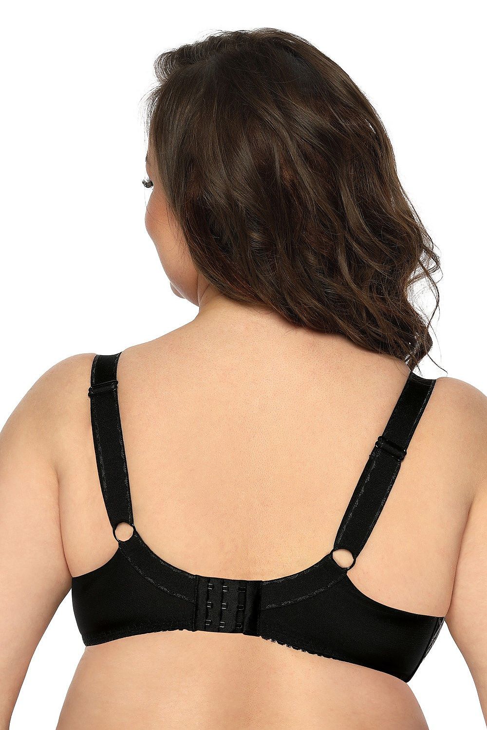 Back view of Lissy Soft Bra by Mat, showcasing adjustable straps and stretchy fabric, expertly designed for a perfect fit.