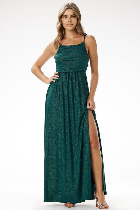 Luxury elegant brocade strapless maxi dress by awama, perfect for special occasions. Featuring a stunning design that catches the light, with delicate detailing and a flattering fit, this dress showcases sophistication and style for celebrations.