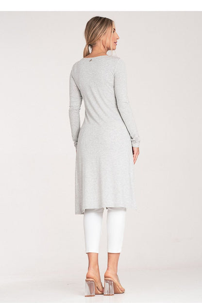 Luxurious Figl long sleeve tunic dress in various sizes, embodying elegance and comfort for modern fashion enthusiasts.